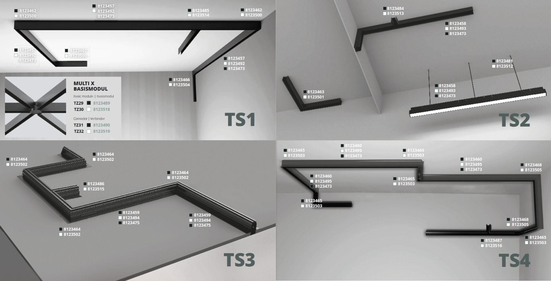 NEW: 48V Track System and Spots with interchangeable sleeves - Tronix ...